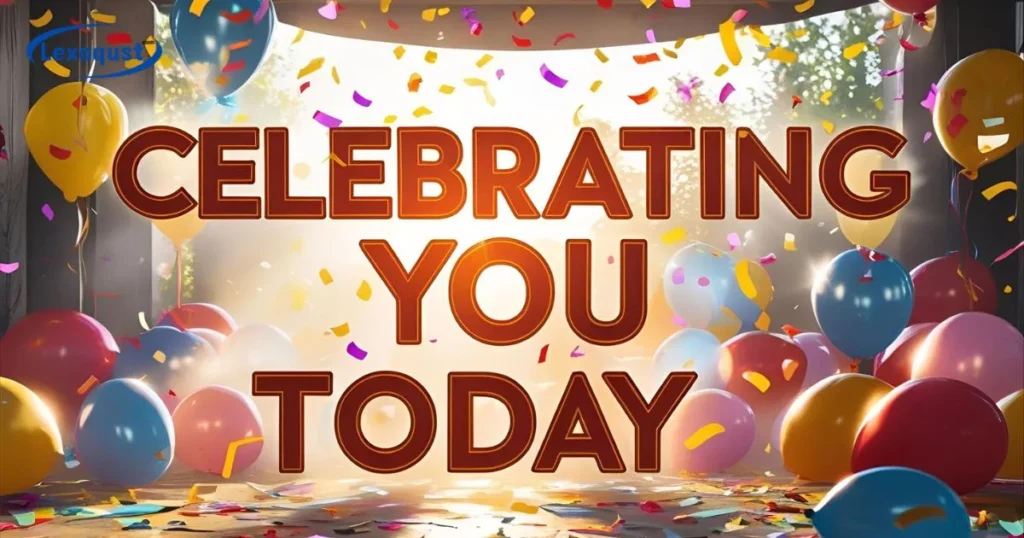 Celebrating You Today