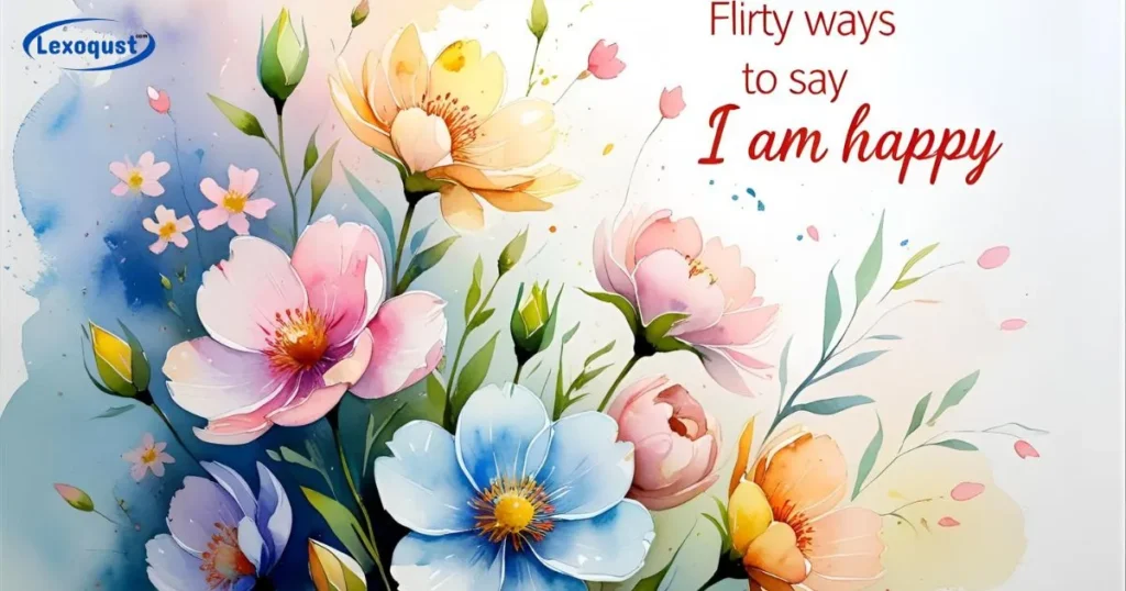 Flirty Ways to Say I Am Happy 