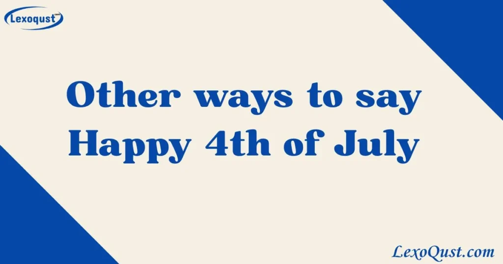 Happy 4th of July