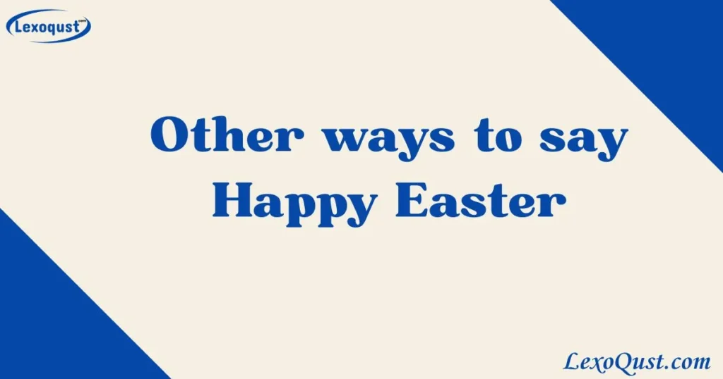 Happy Easter