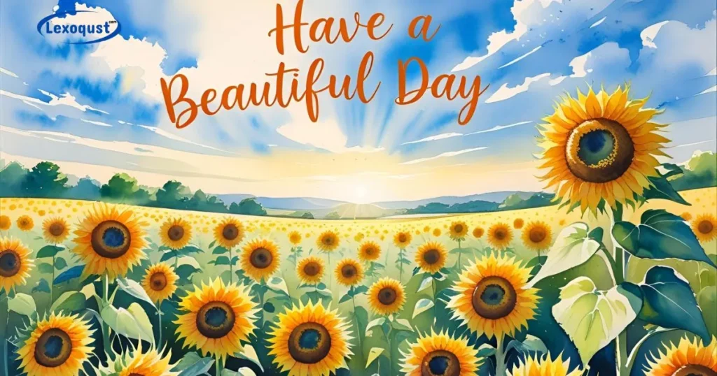 Have a Beautiful Day