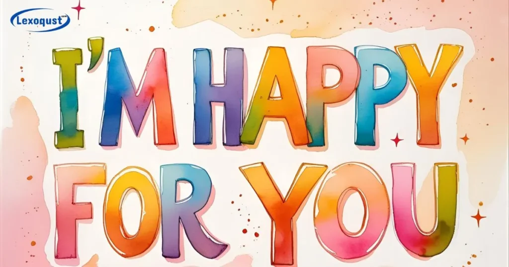  I'm Happy for You in Spanish