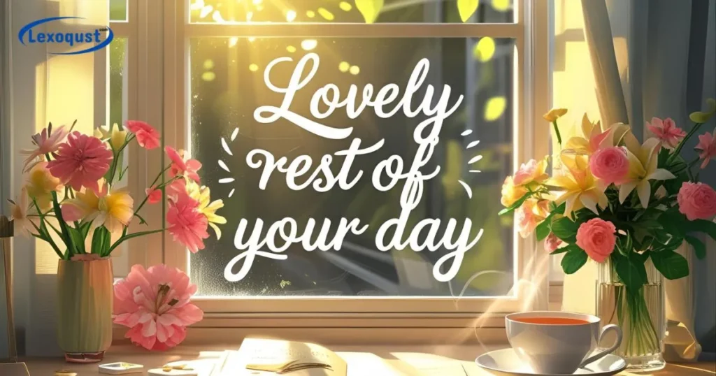 Lovely Rest of Your Day