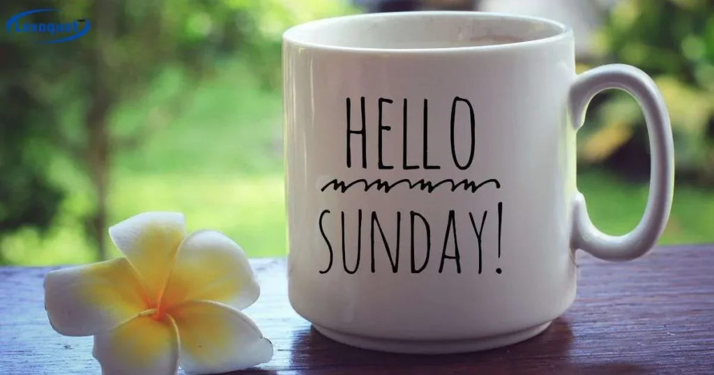 Soak Up the Sunday Serenity