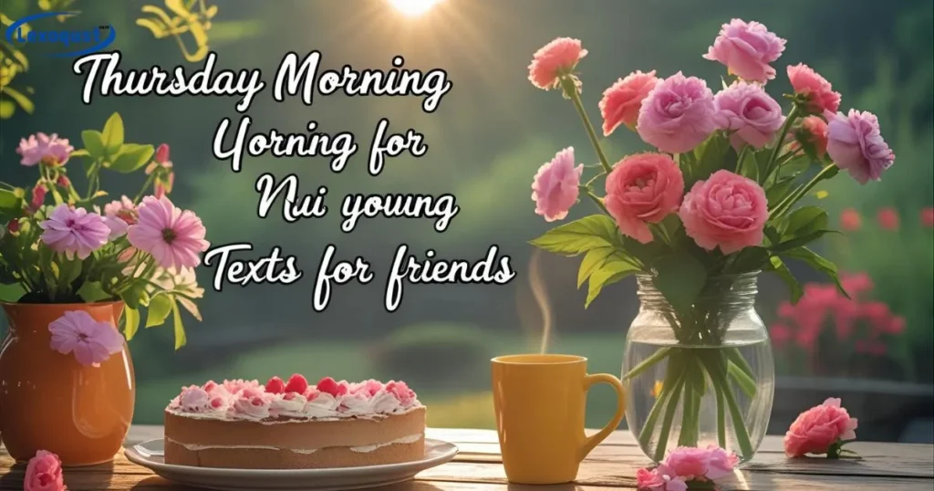 Thursday Morning Texts for Friends