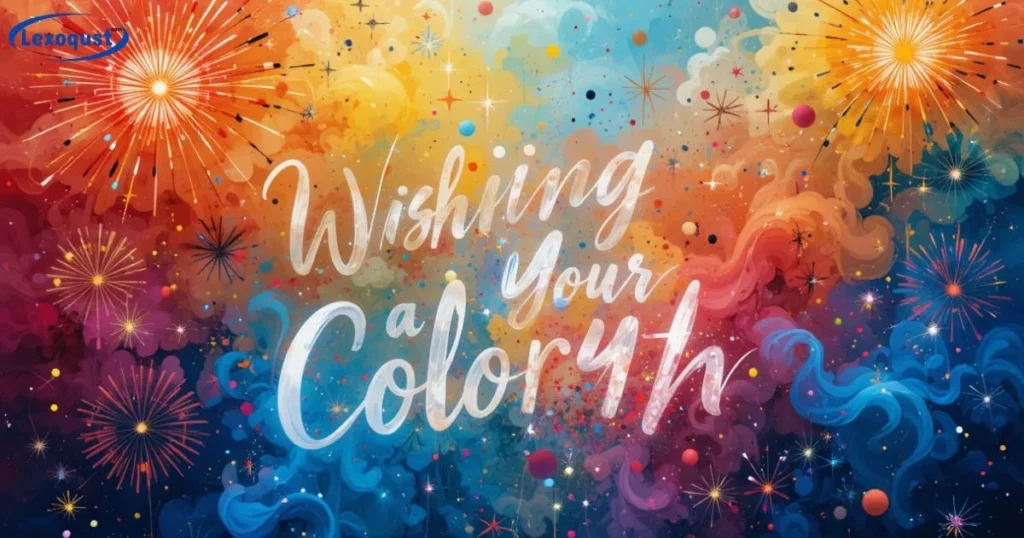 Wishing You a Colorful 4th