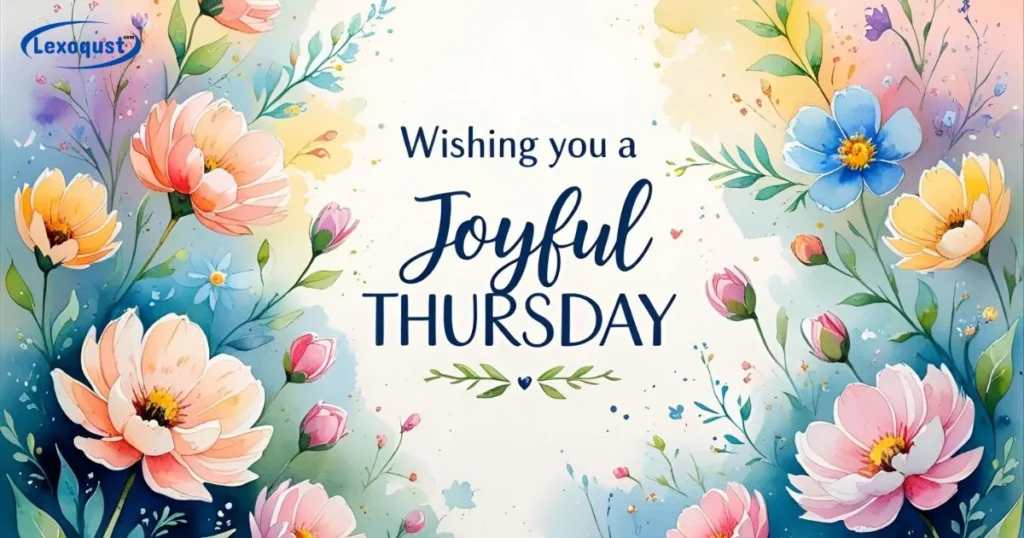 Wishing you a joyful Thursday