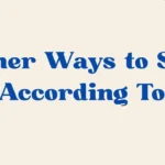 according to