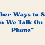 can we talk on the phone