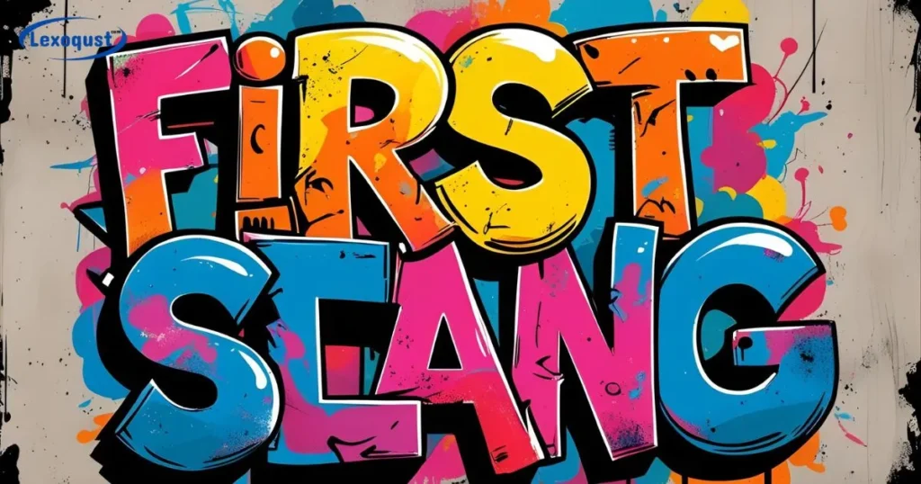 First Time Slang