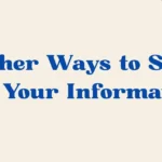 for your information