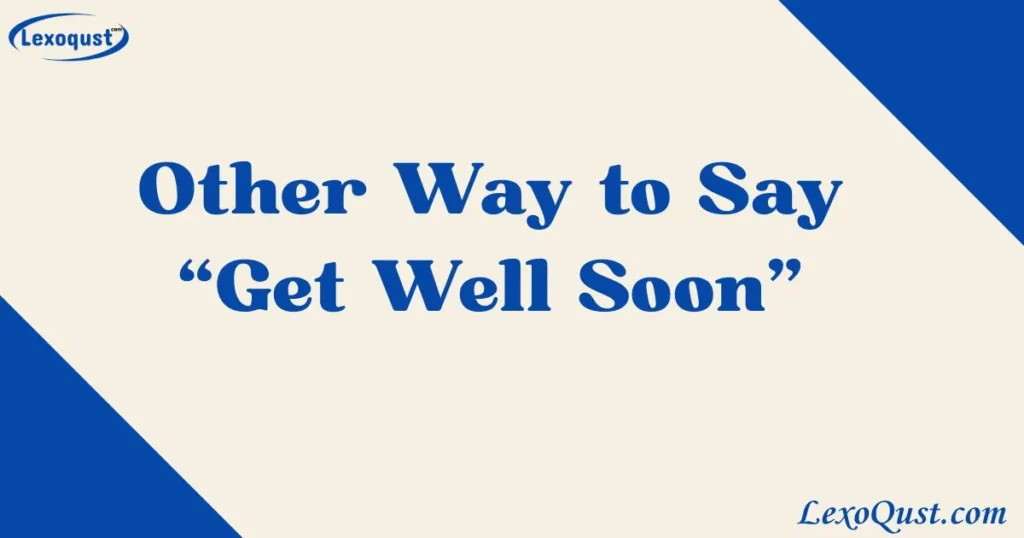 get well soon