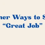 great job