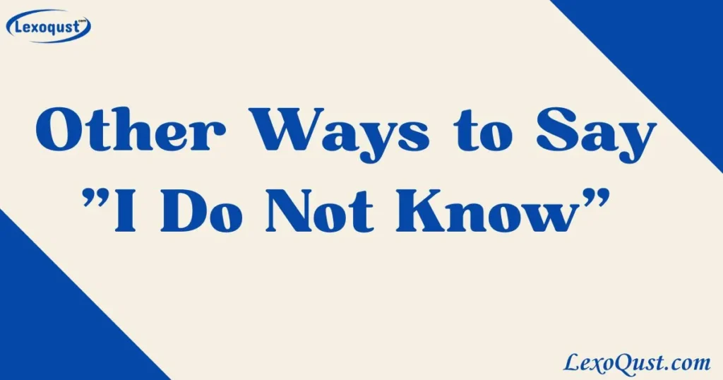 i do not know