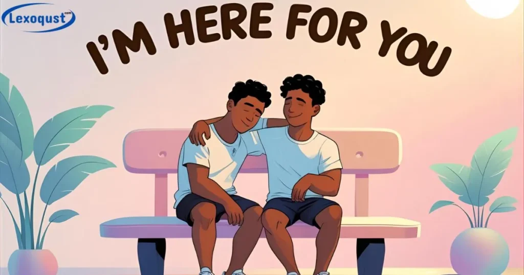 I’m Here for You
