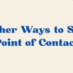 point of contact