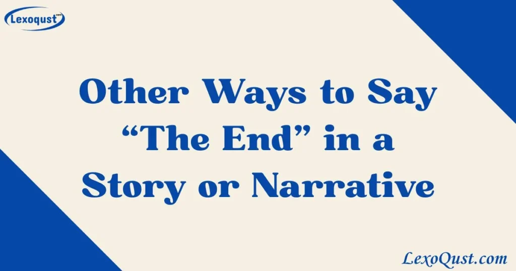 The End