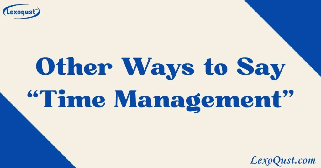 time management