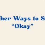 ways to say okay