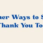 thank you too
