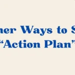 action plan