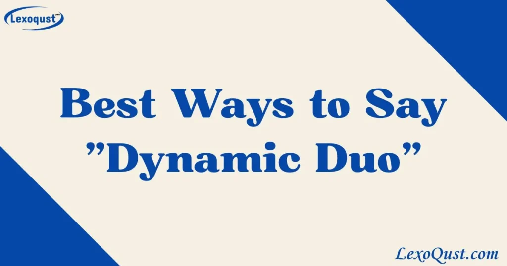 Dynamic Duo