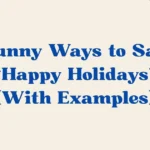 Happy Holidays