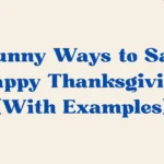 Happy Thanksgiving