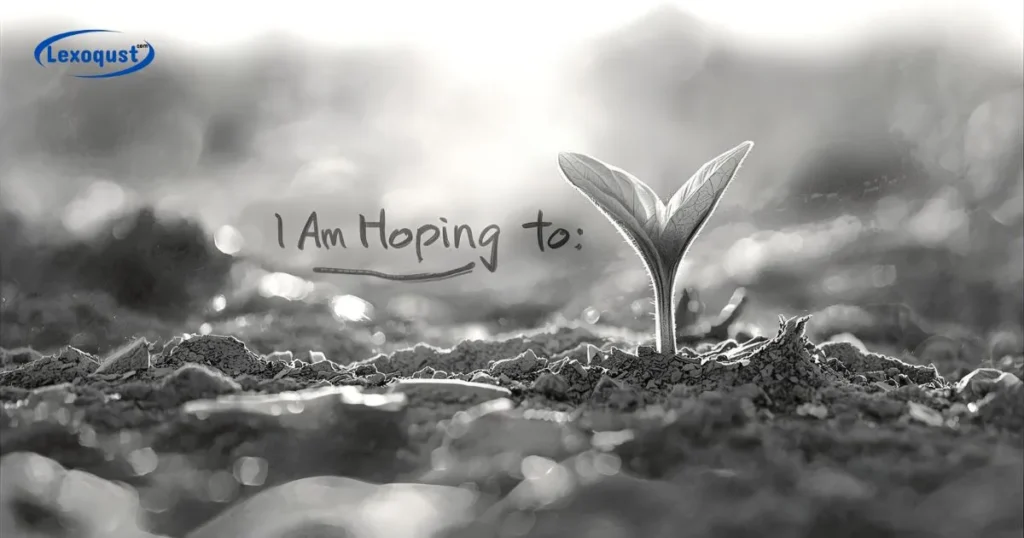 I Am Hoping To