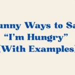I’m Hungry