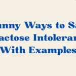 Lactose Intolerant