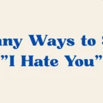 I Hate You