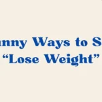 Lose Weight