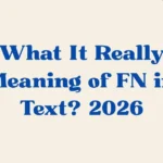 Meaning Of Fn In Text