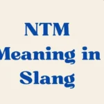 Ntm Meaning In Slang
