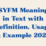 Syfm Meaning In Text