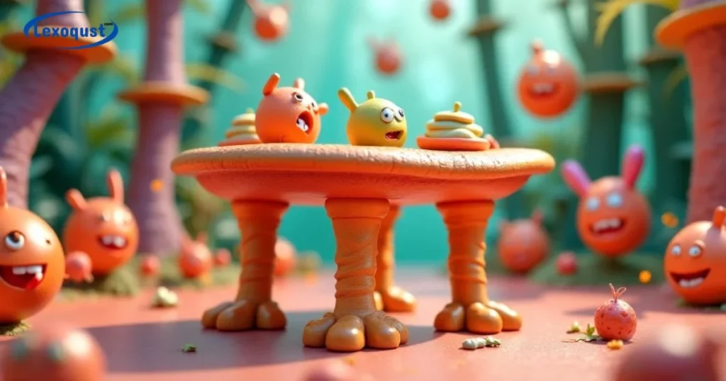 Comical Table Thanks