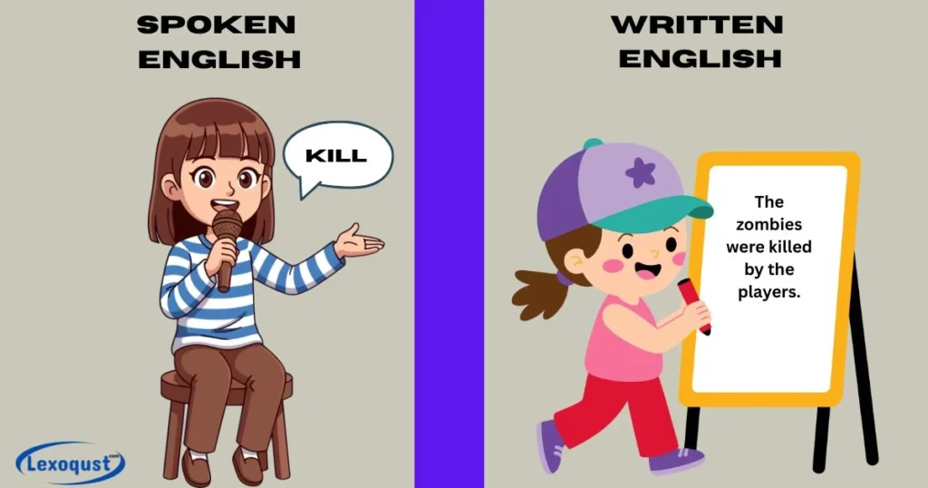 Differences In Spoken Vs Written English