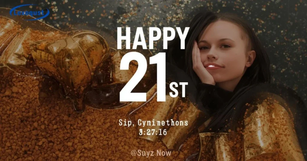 Happy 21st – Sip Smile