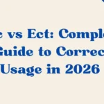 Etc Vs Ect