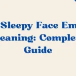 Sleepy Face Emoji Meaning
